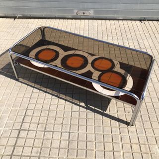 Mesa Centro ceramica Vintage Francia 1970