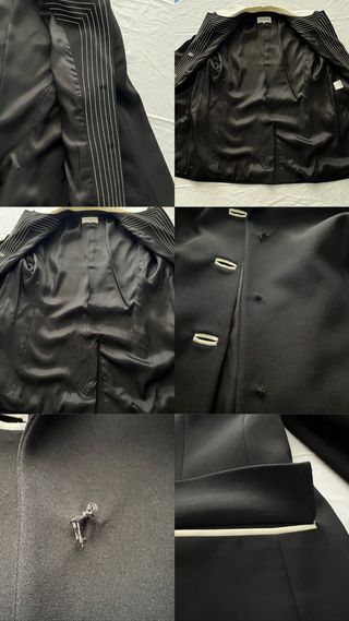 Blazer Sakè nero e bianco – Taglia 48 ITA