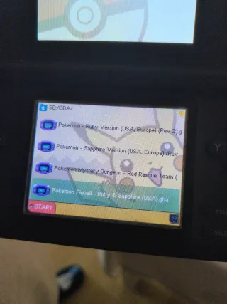 Lote Juegos Pokémon DS y GBA. Versión en inglés.