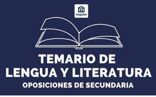 Temario secundaria lengua y literatura
