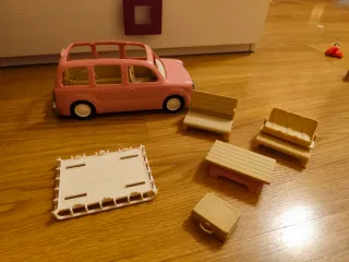 Coche Sylvanian Families Rosa