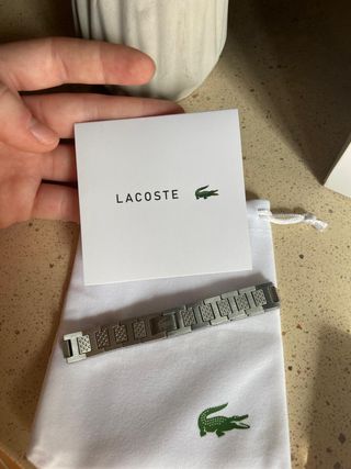 Pulsera Lacoste Hombre Nueva Caja Incluida