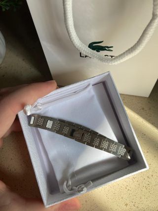 Pulsera Lacoste Hombre Nueva Caja Incluida