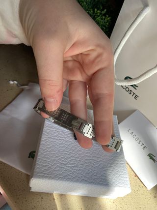 Pulsera Lacoste Hombre Nueva Caja Incluida