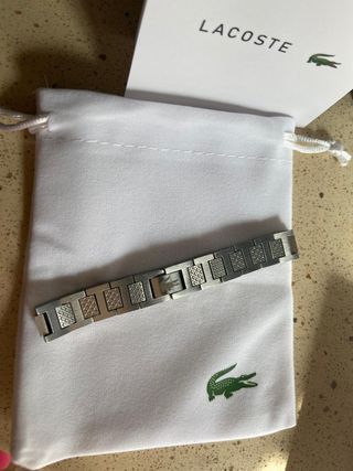 Pulsera Lacoste Hombre Nueva Caja Incluida