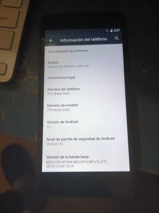 ZTE Blade A452