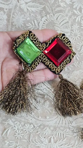 2 Aplicaciones Vintage Manualidades confección