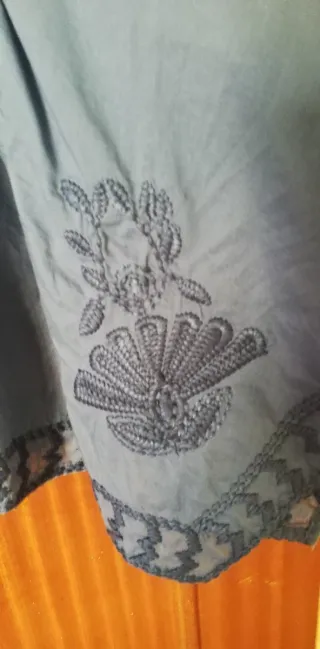 Blusa/Casaca Cortefiel, estilo poncho, azul oscuro