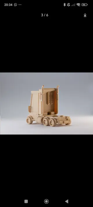 Kit Camion Semirimorchio Animato