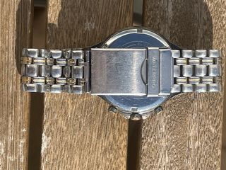 Reloj Guess Waterpro Cronógrafo Azul Dorado