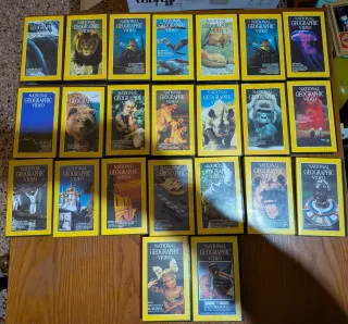 Lote 51 VHS National Geographic