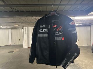 Mono 2 piezas Alpinestar y botas Alpinestars