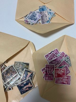 Sellos España Años 70-80 organizados por temas