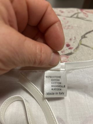 Camicia da notte bianca con pizzo