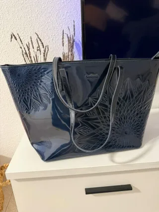 Bolso Grande Desigual Azul