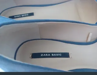 Zapatos de tacón azul