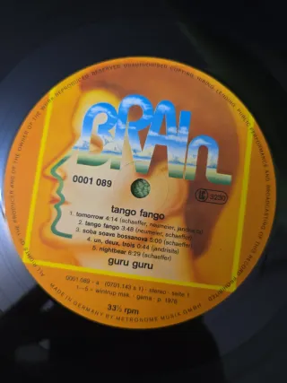 LP Tango Fango - Guru Guru