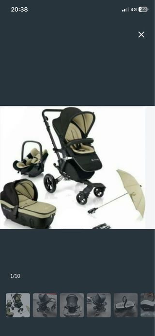 Carrito bebé Concord Se entrega con dos capazos.
