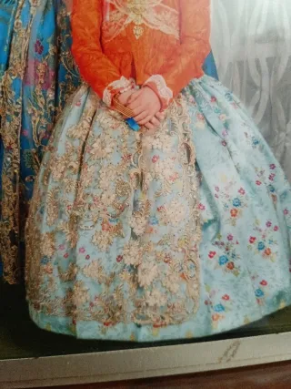 Traje Fallera Niña 5-8 años + 2 Corpiños