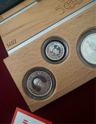 Monedas V Centenario Descubrimiento América 1990