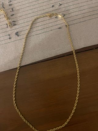 Joyas Bañadas Oro 18k: Cordones y Pulsera