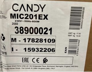 Microondas Candy con grill