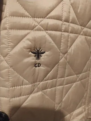 Piumino Christian Dior originale M con scialle