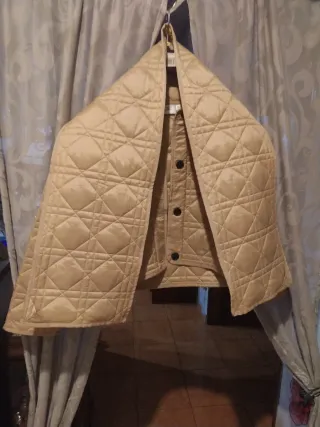 Piumino Christian Dior originale M con scialle