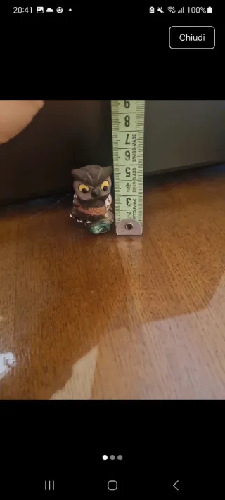 Gufetto in ceramica LEPS fatto a mano