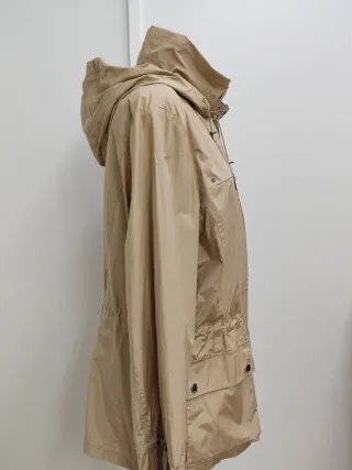 Parka mujer beige