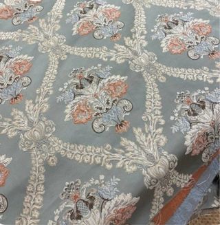 Tela Fallera Azul y Rosa