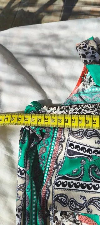 Vestido Luxurissime estampado satinado