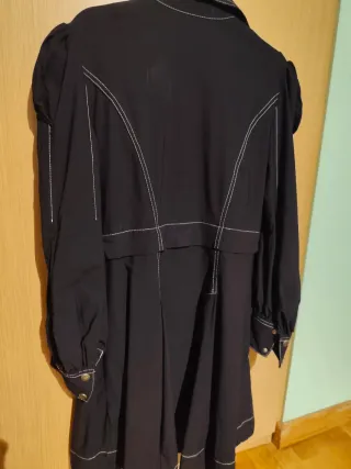 Vestido camisero Highly Preppy negro