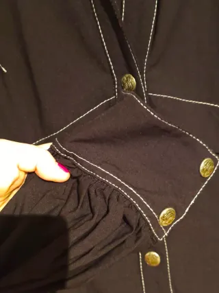 Vestido camisero Highly Preppy negro