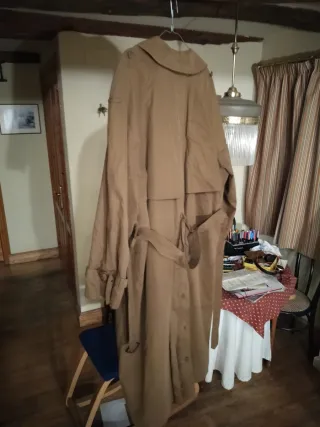 Gabardina Italiana MICHELI Beige/Marrón