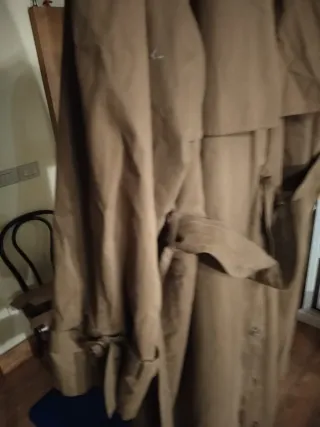 Gabardina Italiana MICHELI Beige/Marrón