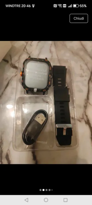 Smartwatch nero
