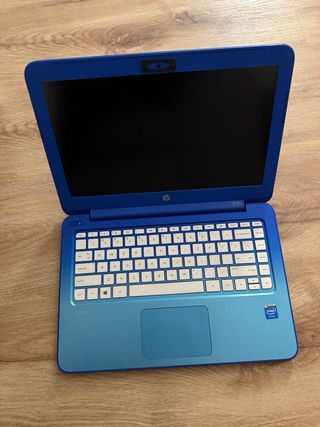 Ordenador portátil HP azul