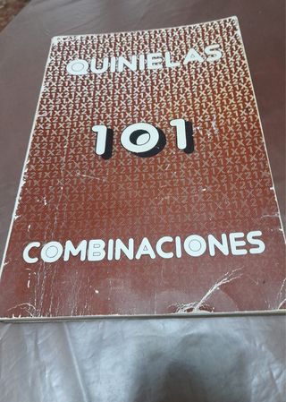 Libro de combinaciones de quinielas reducidas