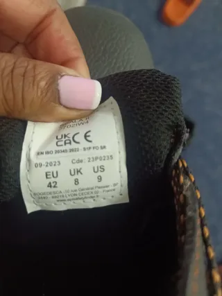 Zapatos de seguridad negros