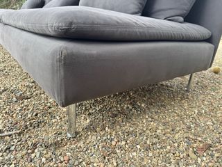 Divano modulare Ikea grigio