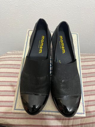 Zapatos tacón MOMEN negros Talla 38