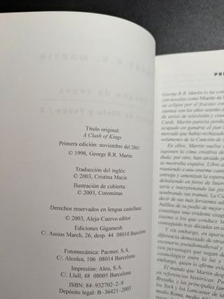 Juego de Trono (Cancion de Huelo y Fuergo) 1 a 4