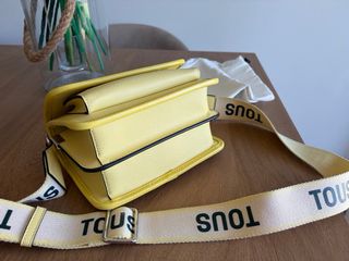 Bolso bandolera amarillo TOUS