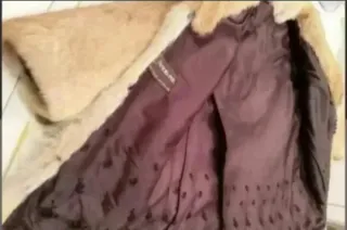 Abrigo piel lobo Canadá T.44