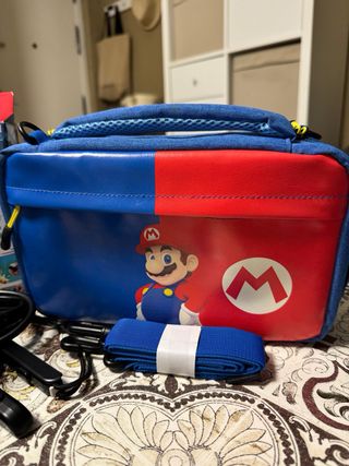 Nintendo Switch + Sports + Mario Bag