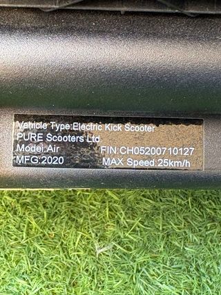 Patinete Eléctrico PURE AIR