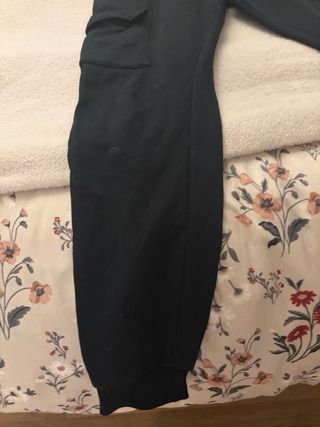 Pantalón chándal Fila negro cargo