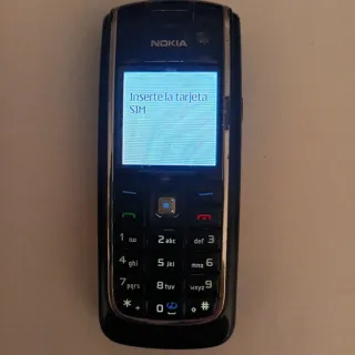 Móvil Nokia 6020 Negro + Cargadores + Funda
