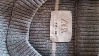 Jersey de rayas gris y blanco Talla S